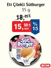 ETİ ÇİLEKLİ SÜT BURGER 35 G fiyat ve kampanya bilgisi